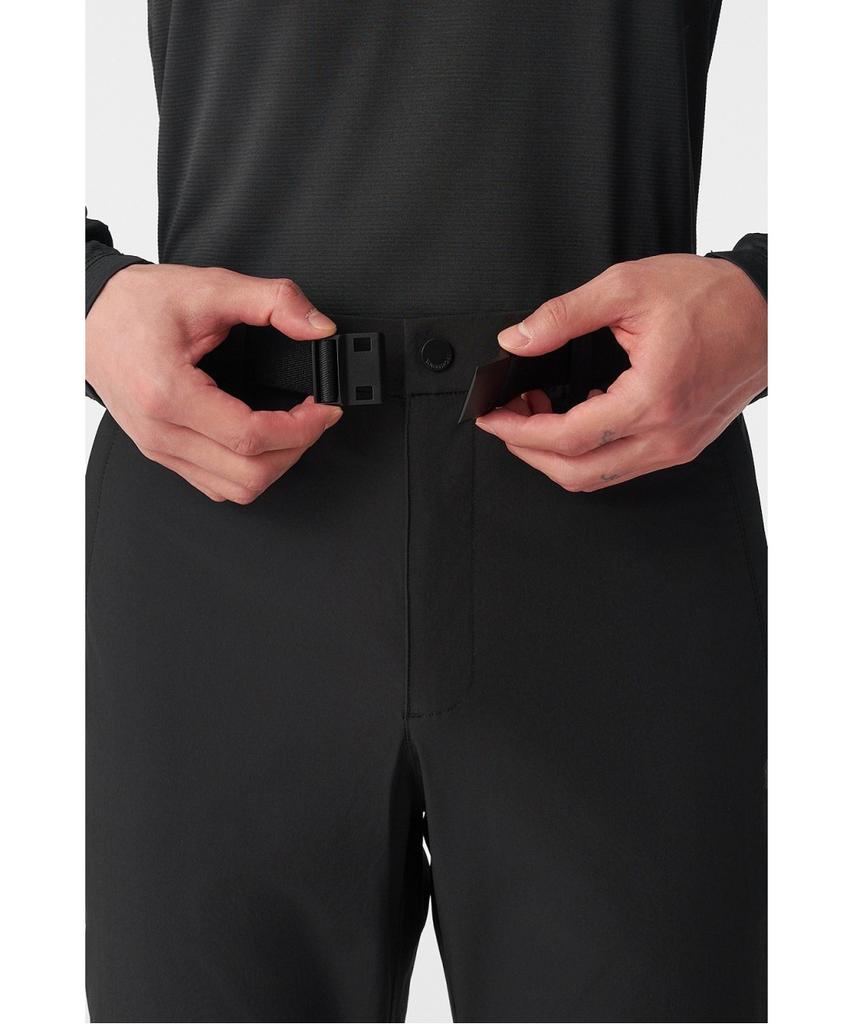 Koolongseupocheu Men'S Slim Fit Standard No-Tuck Pants Jwpnm26261Blk