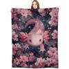 Fantasy Dragons and Books Printed Blanket for Sofa Bed Travel Camping Living Room Office Conditioning Blanket