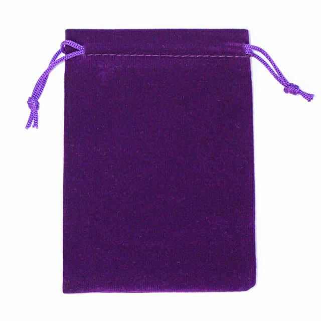 Spot Flannel Bag, Jewelry Packaging Flannel Bundle Mouth Bag, Earphone Mobile Power Supply Flannel Bag