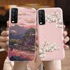Custodia For Vivo V2027 V2027 Vivo Y11s Y12s Y20i Y20 Custodia per Telefono Morbida Opaca Silicone Liquido Antiurto Paraurti Capa Elegante Moda