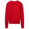 Pull Polo Ralph Lauren PE23 Couleur Unie Logo Brodé Simple Boutonnage Manches Longues Tricot Pulls Enfants Rouge 312543047-039