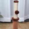 19'' Cat post for scratching Climbing Shelf Tree Sisal Rope Wrapped Scratcher Scratch Kittens Adult