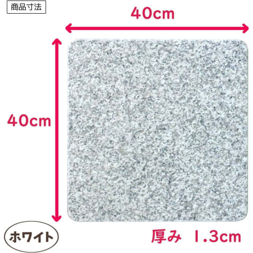 This non-stick bread kneading board and rolling mat is made in Japan with peace of mind. It measures 40 x 40 x 1.3 cm and is easy to use even for begi