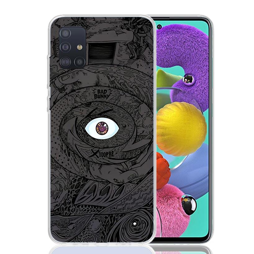Bad Bunny X100pre Phone Case For Samsung Galaxy A52 A32 A22 A12 A02S A50S A30S A51 A31 AA71 Note 20 Ultra 10 S10 Plus Galaxy A52