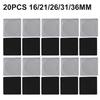 20pcs Storage Box Case Container Container Square Foam