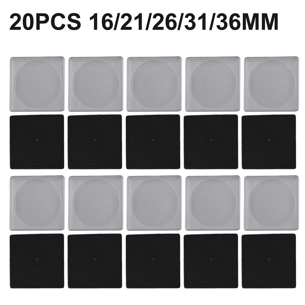 20pcs Storage Box Case Container Container Square Foam