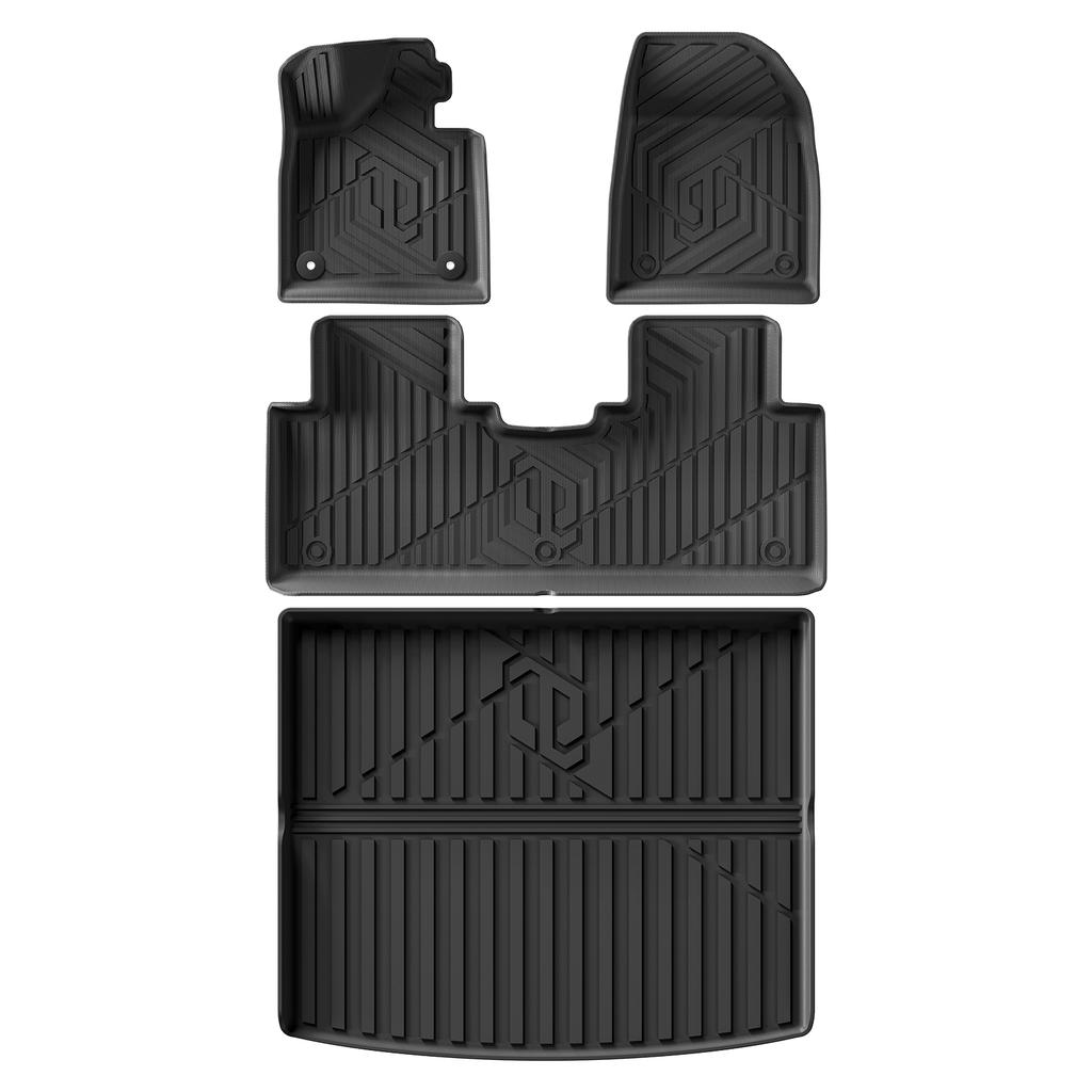 for Leapmotor C10 2025-2026 Car Floor Mats Protective Pad Car Interior Accessories Waterproof Cargo Liner Trunk Backrest Mat