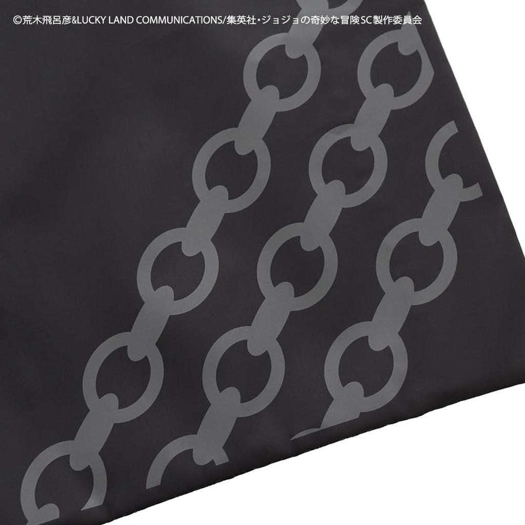 Bizarre Adventure Stardust Eco Bag Jotaro 32 X 31 X 11 Cm 12 X 16 [Blooming] [JoJo's Crusaders] Bag/My Kujo/DIO (Black) [Bag Approx. Case Cm]
