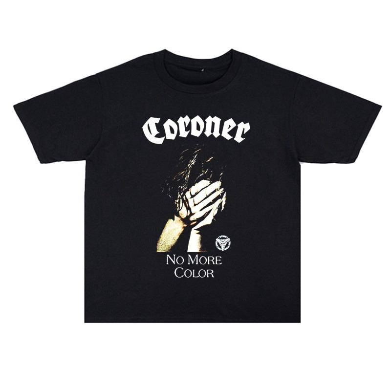 

The American and European Avantgarde Heavy Metal Band The Coroners Orchestras Albumthemed Short Sleeves and Loose Fit 4XL