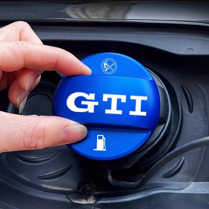 2026 Hot VOLKSWAGEN Car Fuel Cap Alloy Oil Box Lid Petrol Tank Cover for Volkswagen VW GTI Logo Polo Golf 5 MK5 Passat B5 Touran zf7