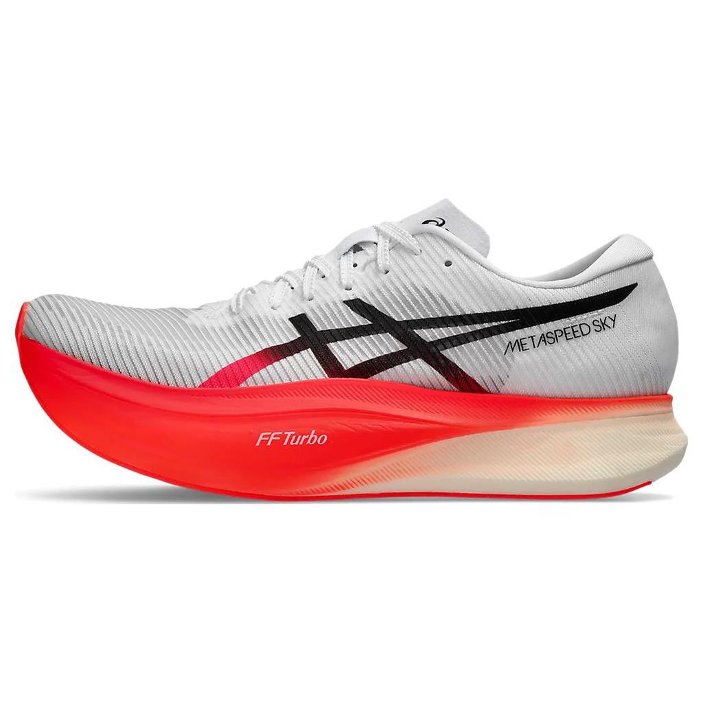 New Asics Metaspeed Sky+ White Sunrise Red 1013A115-100