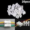 20pcs Wire Connectors No Solding Welding Quick  Cable Wire Connector No Screw Terminal Block Spring Clamp