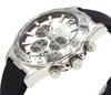 TECHNOS Watch Prominent Series Technos Chronograph, Stainless Steel Case, Silicone Strap, White, TAP0801ASW [Parallel Import]