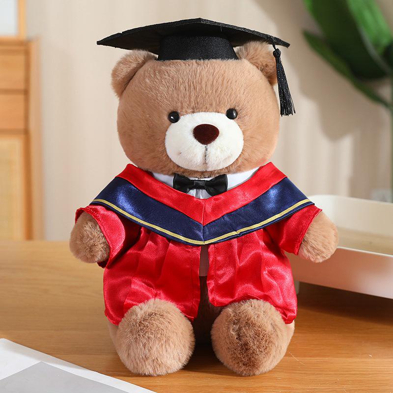 Adorable Graduation Teddy Bear Plush Toy