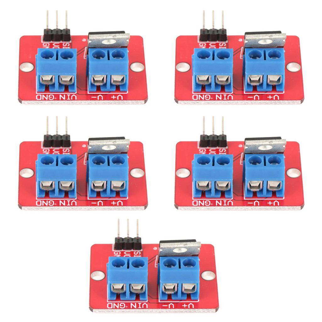 5pcs 3.3V5V MOSFET Driver Modules PWM Output Driving Boards Output 0?24V