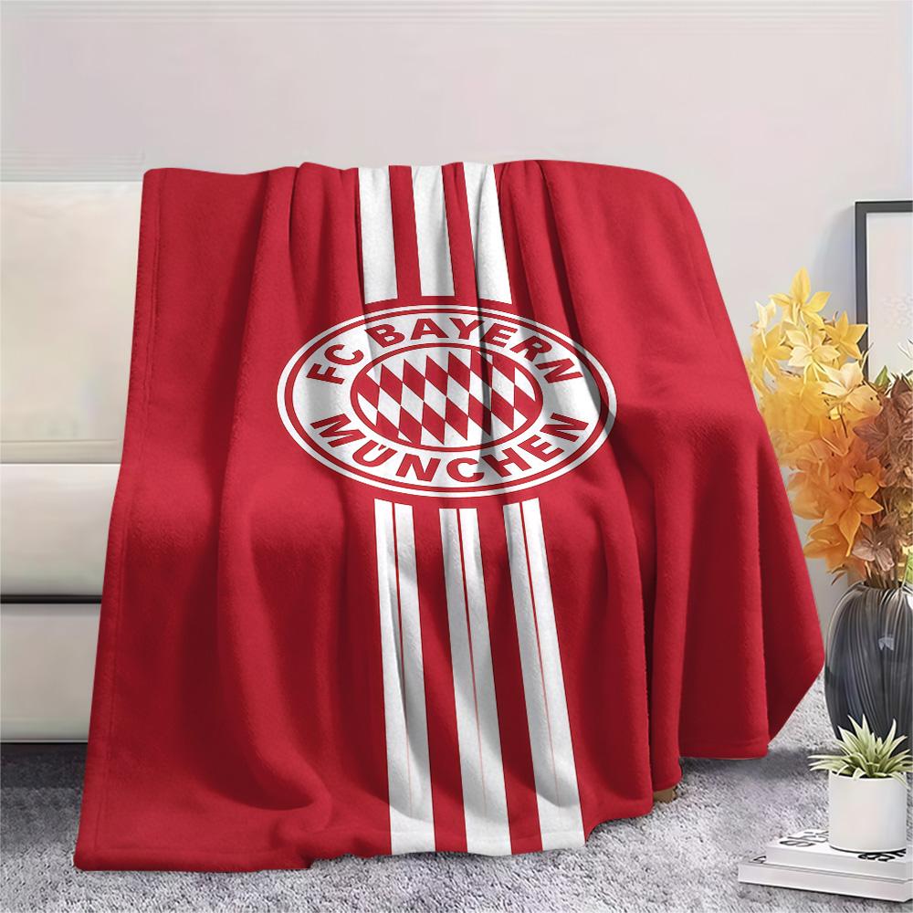 Bayern Print FlAannel Blanket, High Quality Comfortable for All Seasons, Home Decor, Warmth and Comfort