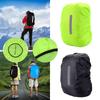 Mochila reflectante impermeable, cubierta para lluvia, deporte al aire libre, seguridad en ciclismo nocturno, funda ligera para lluvia, bolsa para acampar y senderismo, 10-70L