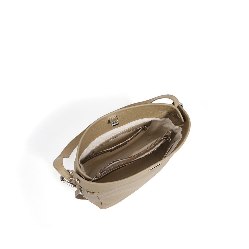 2025 Nischendesign Schultertasche High Sense Retro Neue Textur Messenger Bag Mode Vielseitige Bucket Tote Bag