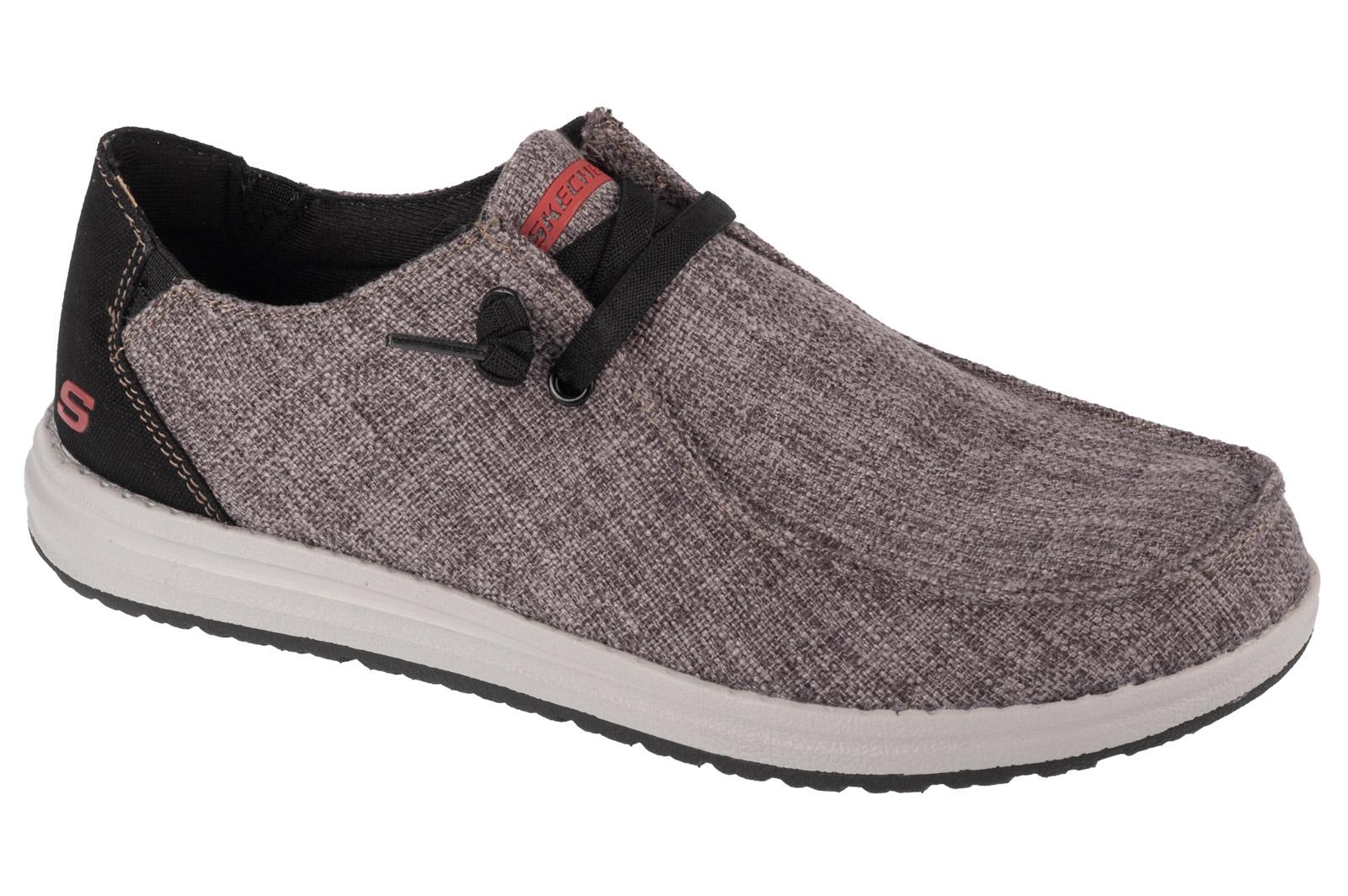 Skechers Melson - Nela, Mezzepunte grigie da uomo 47,5 grigio
