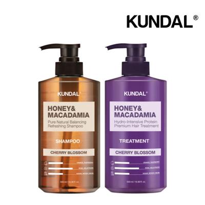 Nature Shampoo 500ml + Kur 500ml Kirschblütenduft, 1 Set