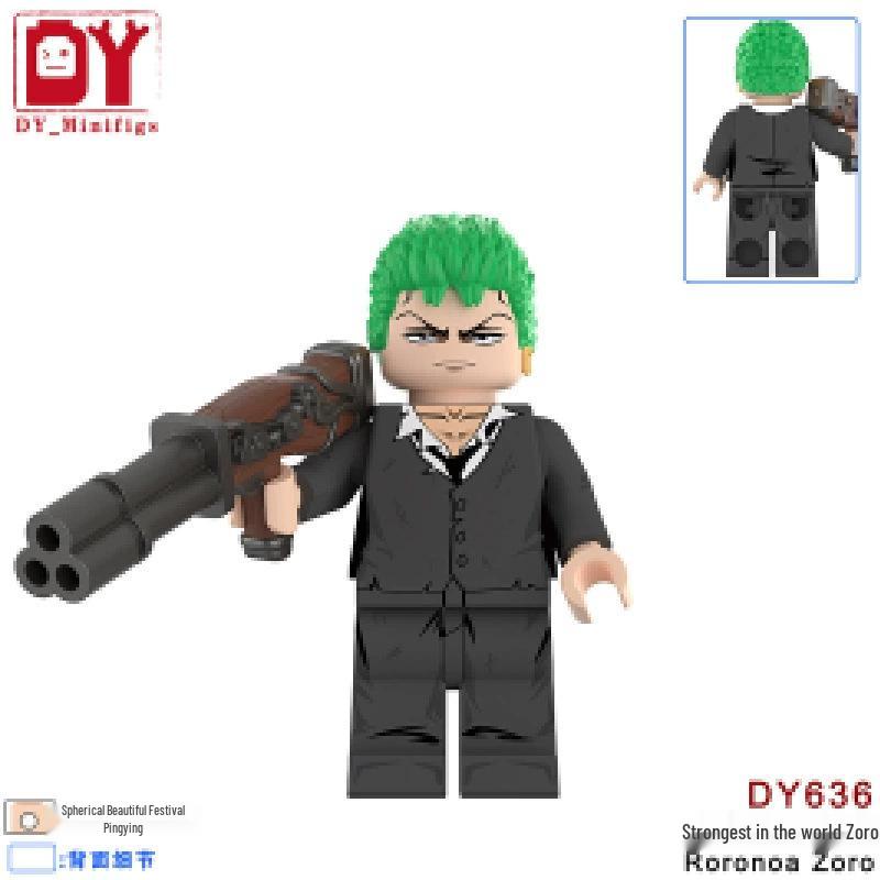 Pirate Anime Series DY601-DY661 Educational Building Block Minifigures Toy for Boys