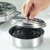 1 Pcs Frame Safe Metal Round Shelf Plate Portable Spiral with Cover Mosquito Coil Tray Holder  