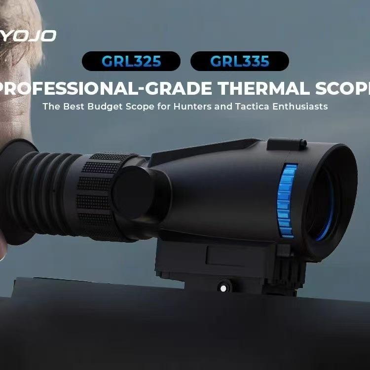GOYOJO GRL335 Monocular Telescope: Infrared Night Vision with Rangefinder HD
