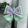Dual-color Bow Motorcycle Helmet Decoration Electric Bike Helmet Accessories for Car Body Decoration Bowknot For Girl Women
