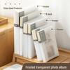 Large Capacity Four-Grid Photo and Card Storage Album