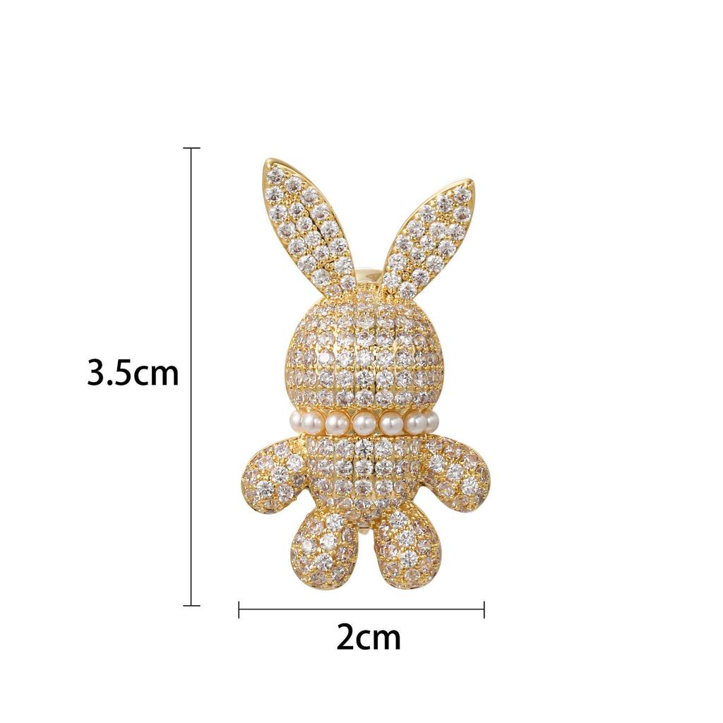 Snowflake & Butterfly Zircon Brooch with Freshwater Pearl for Women's Korean Style Suit Coat