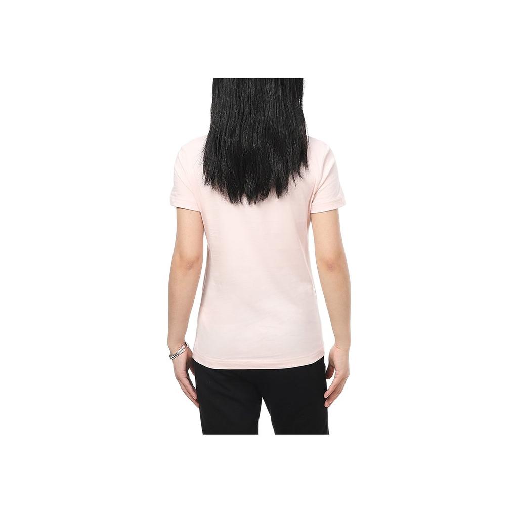 Puma Creative Print Sports Round Neck Short Sleeve T-Shirt Women Tops Pink 531454-27