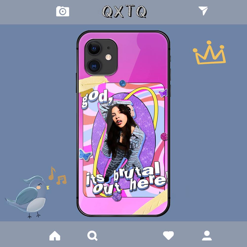 Olivia Rodrigo Young Star Case For iPhone Samsung Galaxy Redmi Note S 17 16 15 14 13 20 24 25 54 Pro Max Ultra Fe Tempered Glass Cover