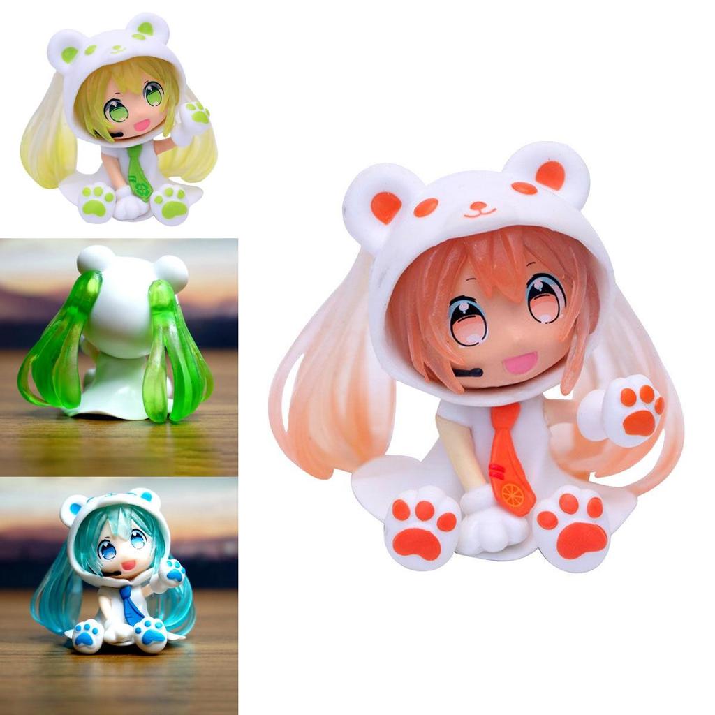 Q Version Hatsune Miku Pvc Figurine Model Toy Highly Detailed Collectible For Anime Fans