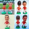Soccer Player Mini Figures Sports Model Dolls For Home Decoration