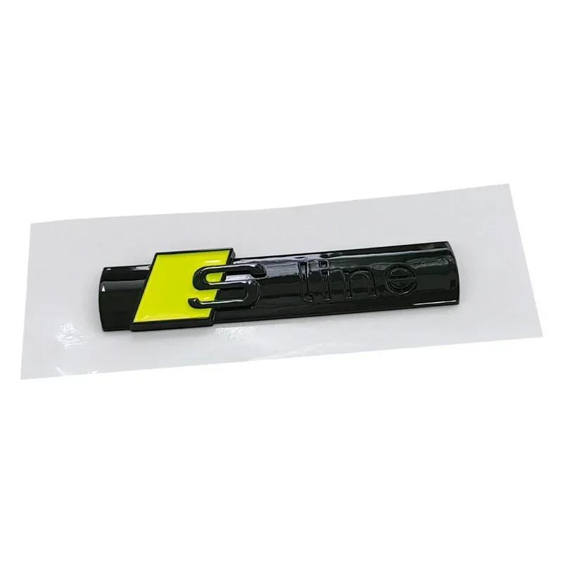 ABS Car Side Sticker Trunk Logo for a2 Sline S Line A4 A5 A6 A8 S3 S4 S5 S6 S7 S8 SQ5 SQ7 A3 Q5 Q7 Q8 RS3 RS4 RS5 Badge Emblem