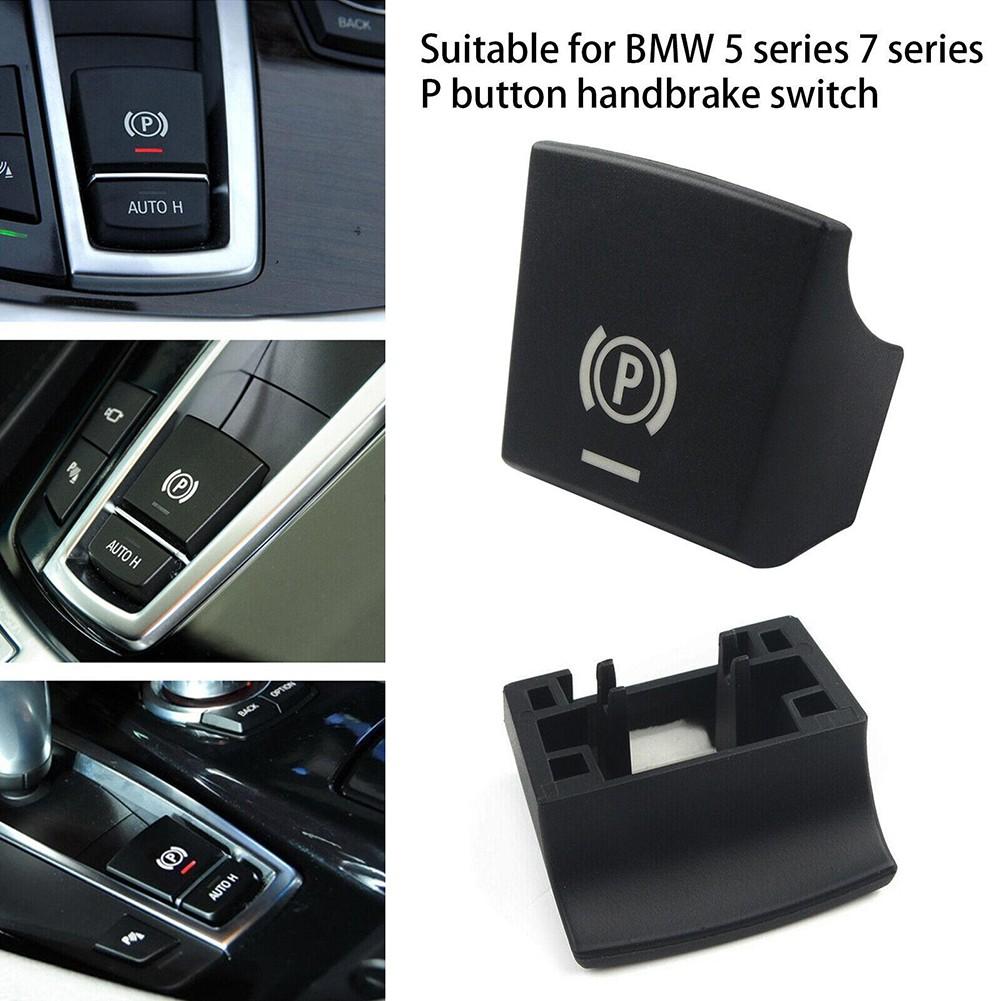 Dla BMW 5 7 F01 F02 F07 F10 Osłona przełącznika hamulca postojowego Przycisk P UK 61312822518