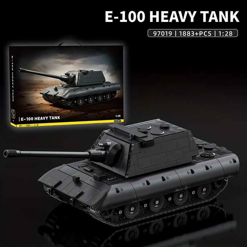 1883Pcs E100 Heavy Tank Building Block