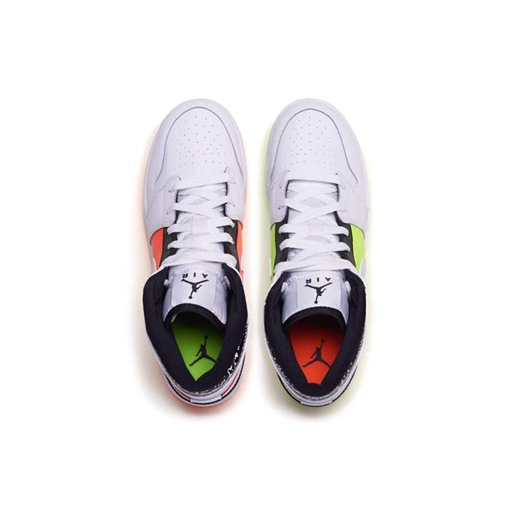 (GS) Air Jordan 1 Mid 'Notebook' Kids' 554725-870