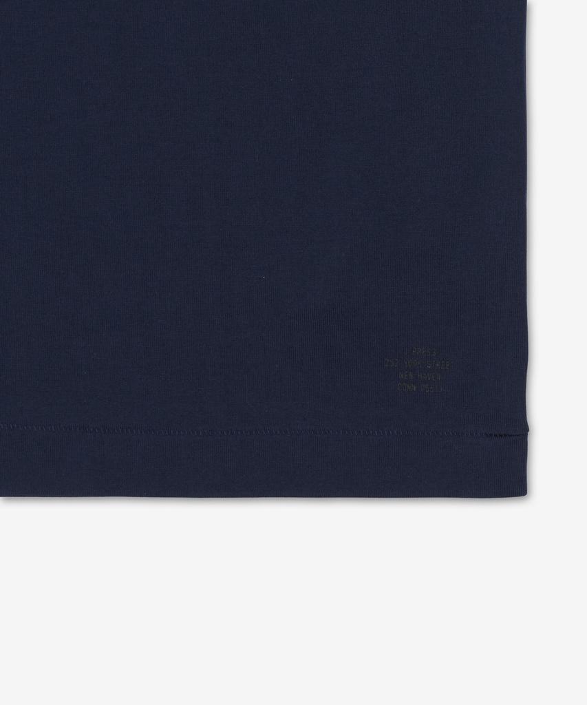 Jeipeuleseu Logo Print Short Sleeve T-Shirt - Navy / Khoagw0901075