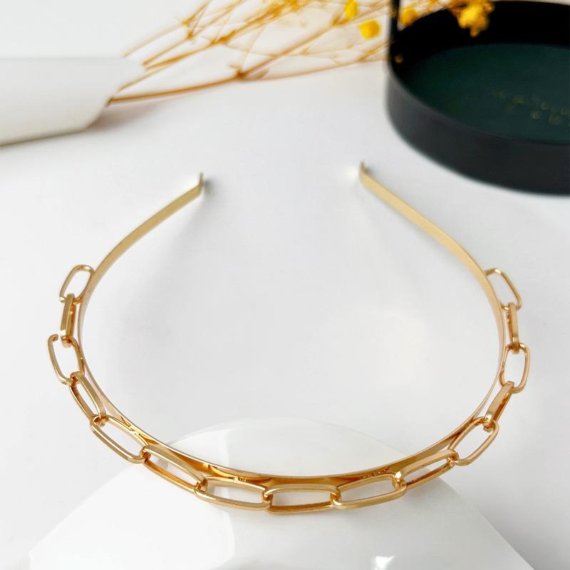 Bride Leaf Hairband Party Metal Leaf Hair Accessory Elegant Crown Headband Leaf Hairpin