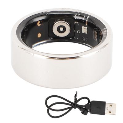 Smart Ring Fitness Tracker IP67 Water Resistant Smart Ring Lightweight Low Power Consumption Sports