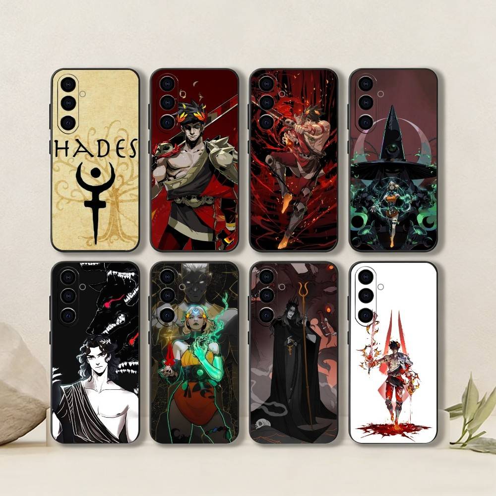 Hades Phone Case For Samsung Galaxy A73,A72,A71,A70,A53,A52,A51,Soft Silicone Black Cover