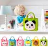 Multicolor DIY Felt Animal Bag Kits Educational Crafts Sewing Needle and Thread Cartoon Animal Felt Sewing Kit Making Supplies