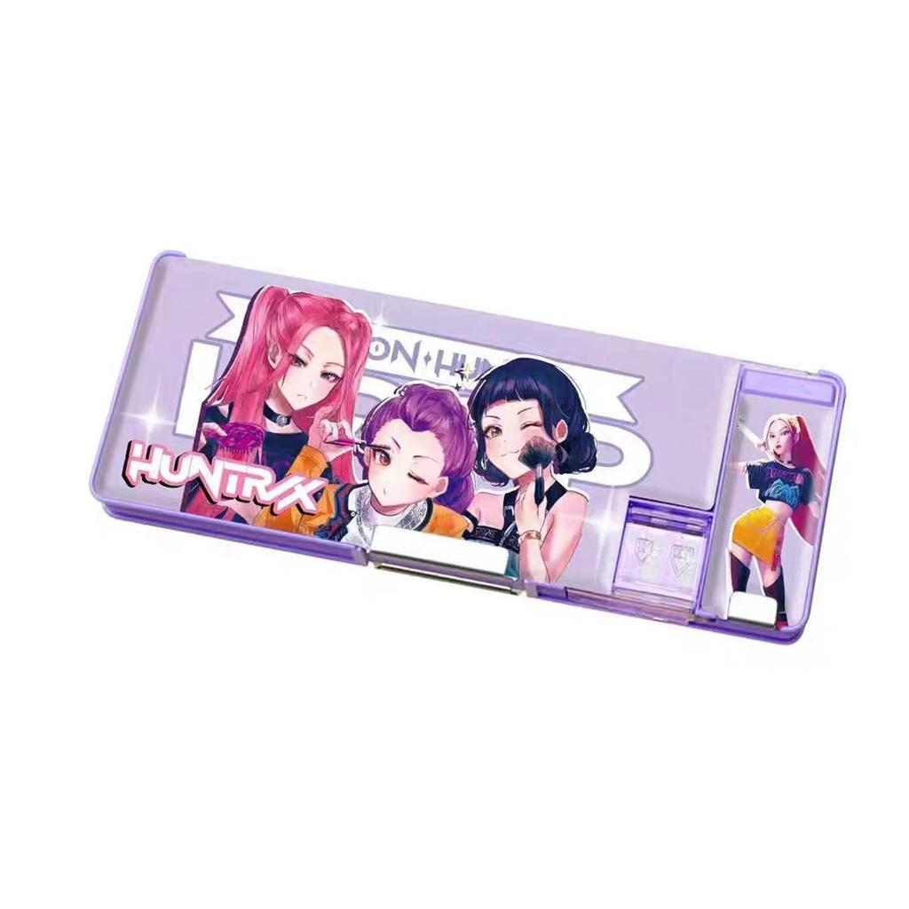 Children's K-POP Witch Hunt Multi-functional Stationery Box, Special Pencil Box for Primary School Students