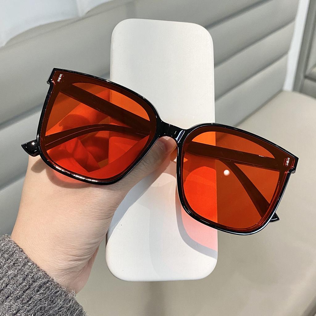 New Fashion Versatile Personality Street Photo Sunglasses Square Male Driving Sun Glasses Sunscreen Goggle Female Firends Gifts