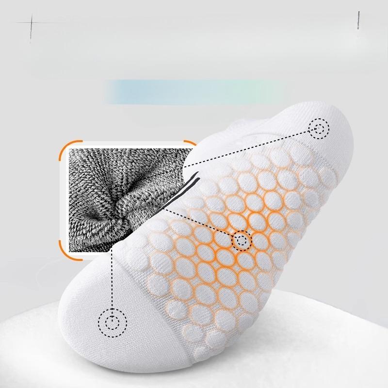 Chaussettes de sport pour hommes printemps et été, absorbant la sueur, anti-odeurs, entraînement pratique en extérieur, chaussettes antidérapantes et de course