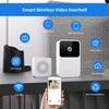 2.4GHz WiFi Wireless Video Doorbell IR Night Vision Doorbell Camera APP Control Home Door Bell for Home Security Alarm System