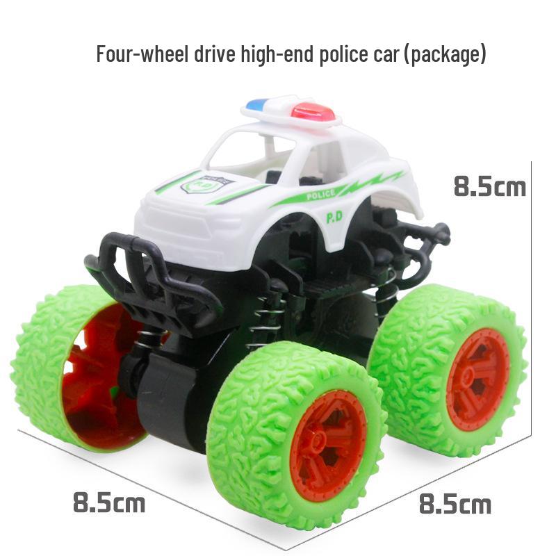 Kids' Inertial Excavator Toy Car: Off-Road Vehicle for Boys, Perfect for Small Gifts and Night Markets