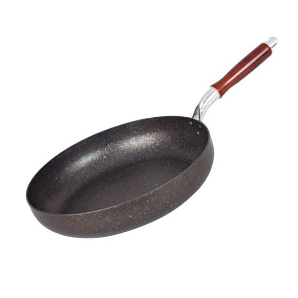 

Hokuriku Aluminum Frying Pan, 32cm, Large Pan for Bake All Foods, Compatible with All Heat Sources, S-0731