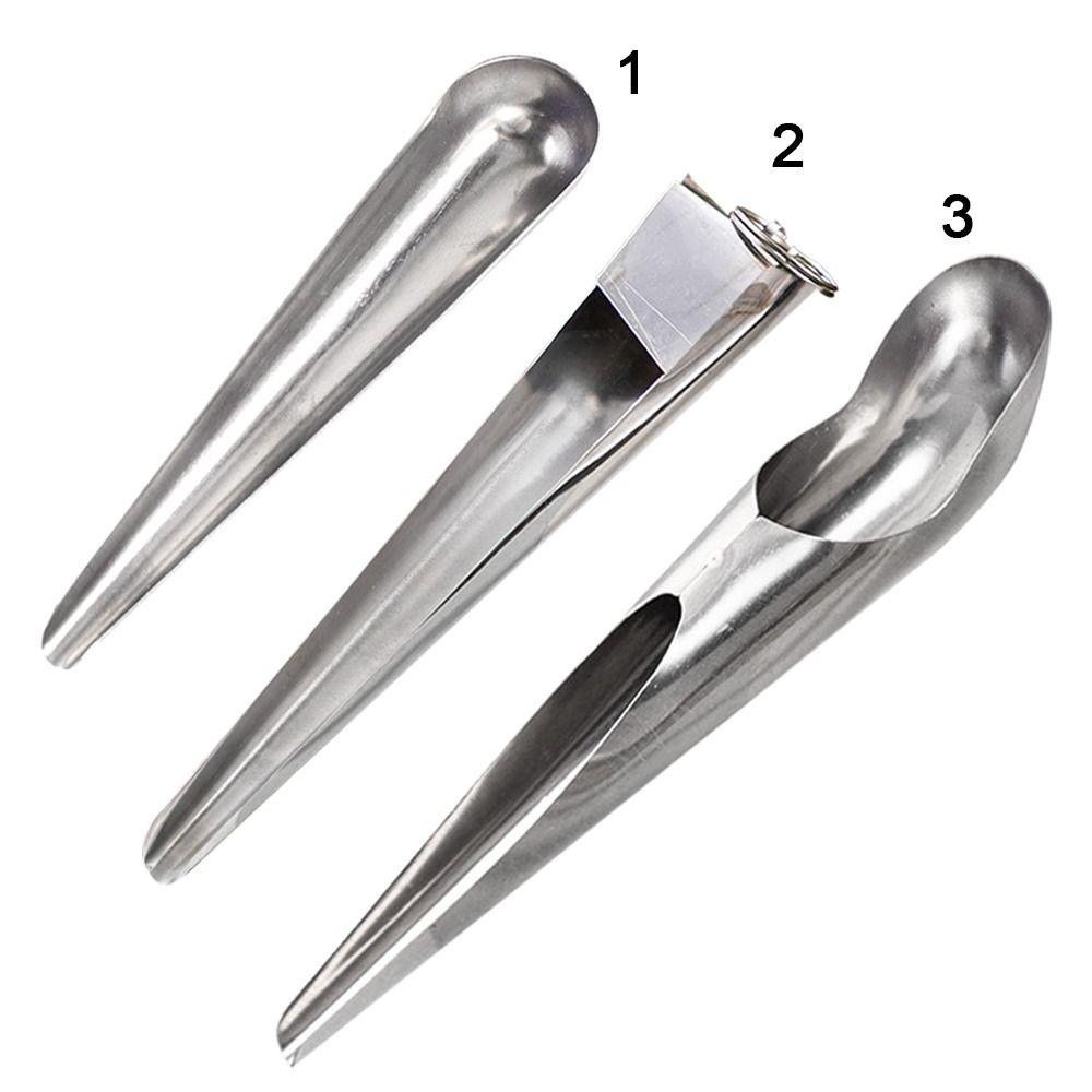 3Pcs Stainless Steel Feeding Tool Feeding Bird Supplies Pet Bird Food Spoon Bird Cage Bird Spoon